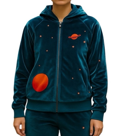 Aviator Nation celestial velvet hoodie NWT extremely RARE